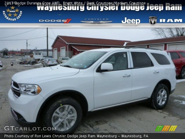 2013 Dodge Durango Crew AWD in Bright White