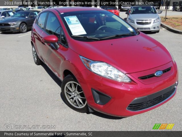 2011 Ford Fiesta SE Hatchback in Bright Magenta Metallic