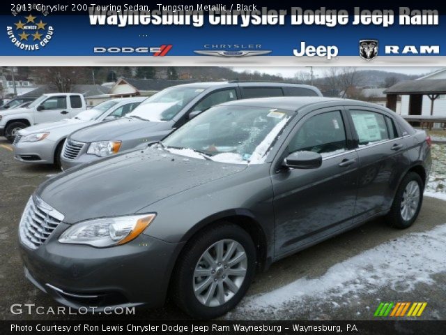 2013 Chrysler 200 Touring Sedan in Tungsten Metallic