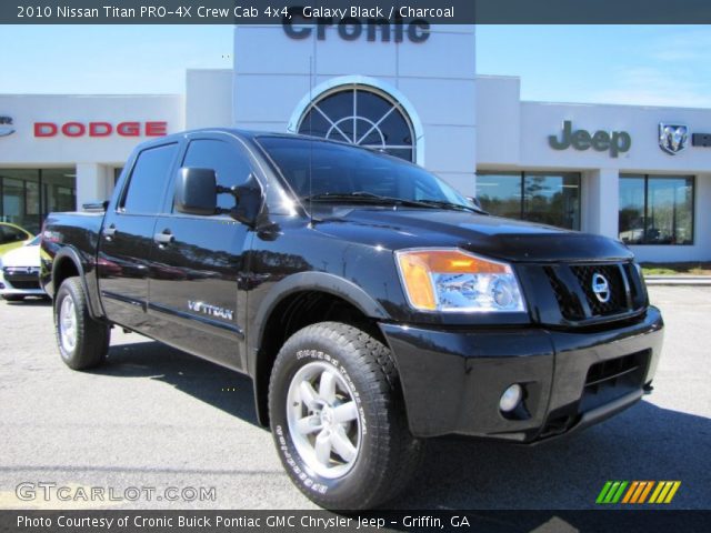 2010 Nissan Titan PRO-4X Crew Cab 4x4 in Galaxy Black