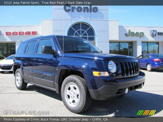 2013 Jeep Patriot Sport in True Blue Pearl