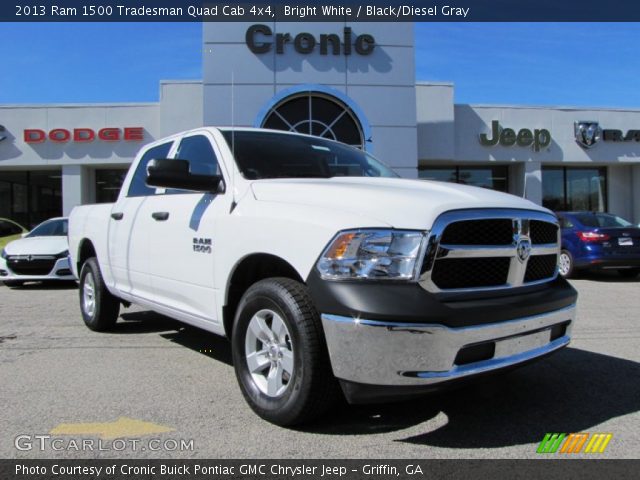 2013 Ram 1500 Tradesman Quad Cab 4x4 in Bright White