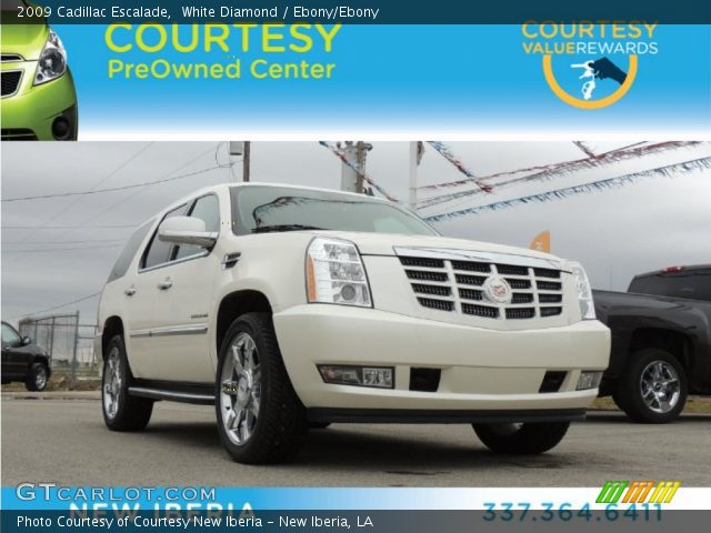 2009 Cadillac Escalade  in White Diamond