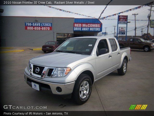 2010 Nissan Frontier SE Crew Cab in Radiant Silver Metallic