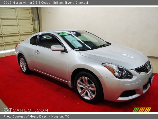 2012 Nissan Altima 2.5 S Coupe in Brilliant Silver
