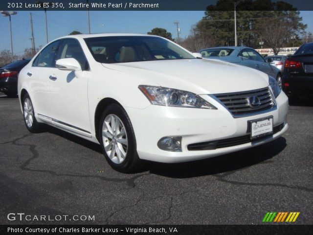 2012 Lexus ES 350 in Starfire White Pearl