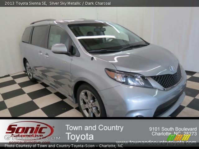 2013 Toyota Sienna SE in Silver Sky Metallic