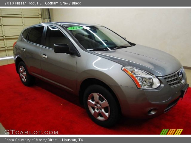 2010 Nissan Rogue S in Gotham Gray