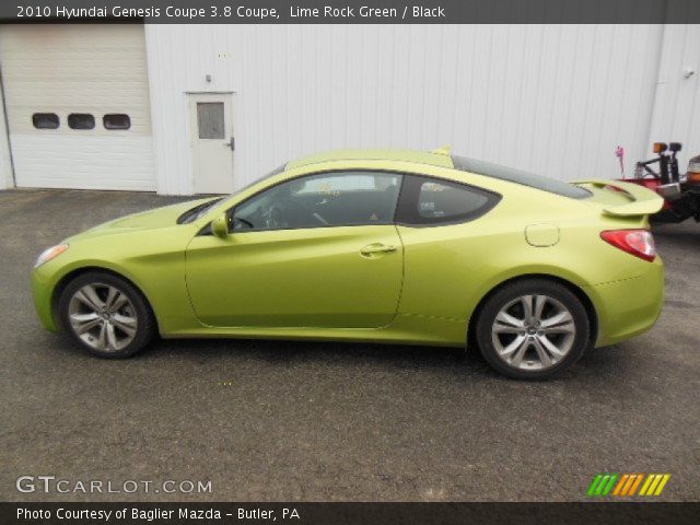 2010 Hyundai Genesis Coupe 3.8 Coupe in Lime Rock Green