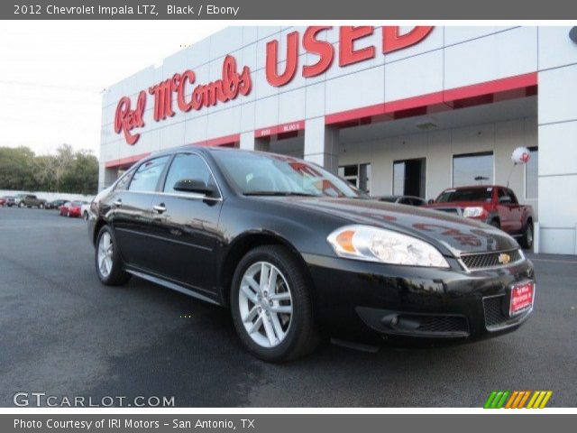 2012 Chevrolet Impala LTZ in Black