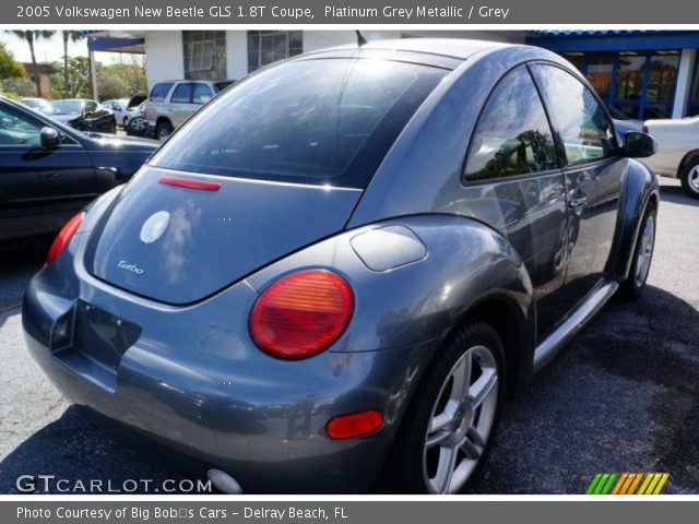 2005 Volkswagen New Beetle GLS 1.8T Coupe in Platinum Grey Metallic