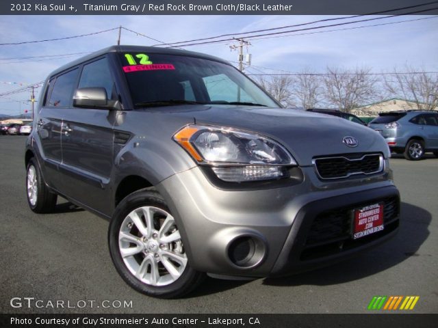 2012 Kia Soul + in Titanium Gray
