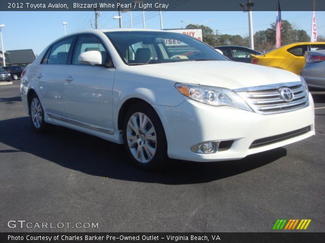 2012 Toyota Avalon  in Blizzard White Pearl