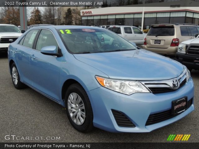 2012 Toyota Camry LE in Clearwater Blue Metallic