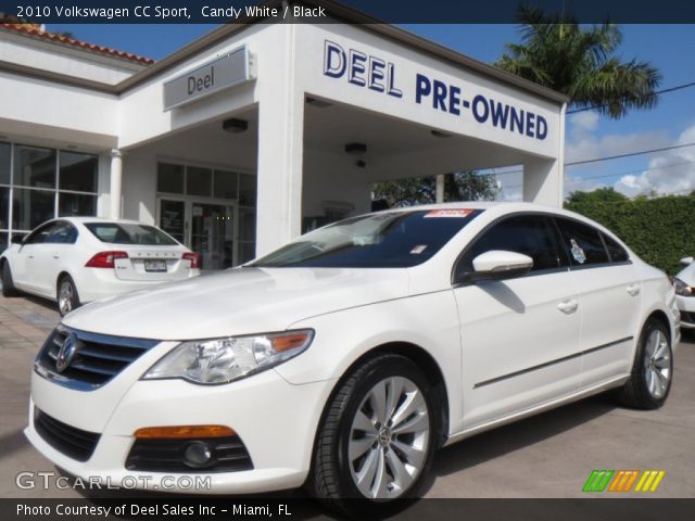 2010 Volkswagen CC Sport in Candy White