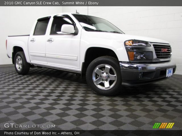 2010 GMC Canyon SLE Crew Cab in Summit White