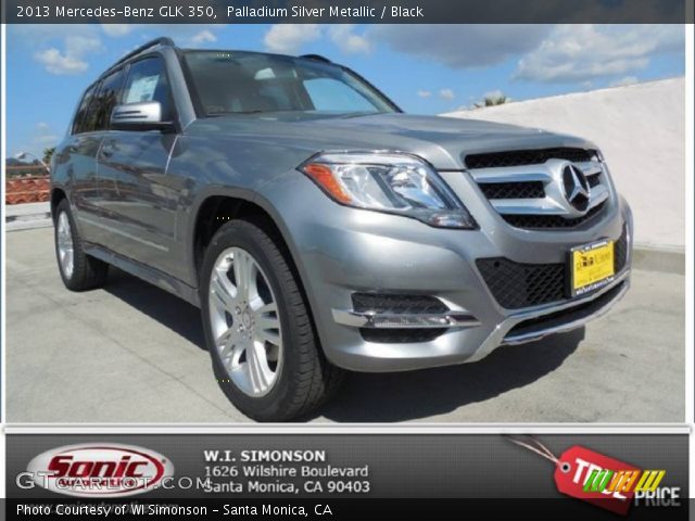 2013 Mercedes-Benz GLK 350 in Palladium Silver Metallic