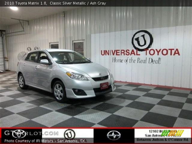 2010 Toyota Matrix 1.8 in Classic Silver Metallic