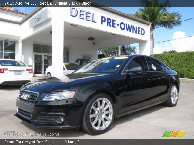 2010 Audi A4 2.0T Sedan in Brilliant Black