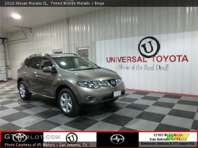 2010 Nissan Murano SL in Tinted Bronze Metallic