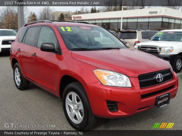 2012 Toyota RAV4 I4 4WD in Barcelona Red Metallic