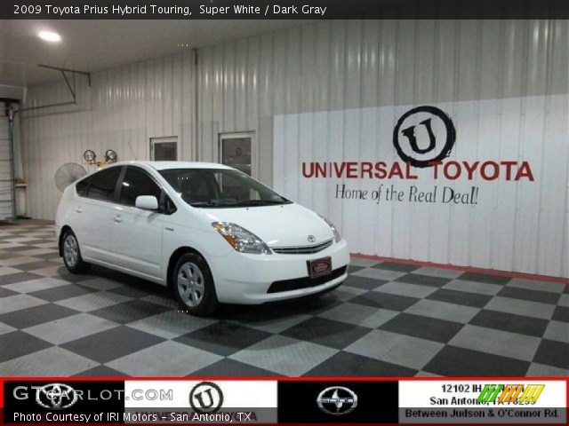 2009 Toyota Prius Hybrid Touring in Super White