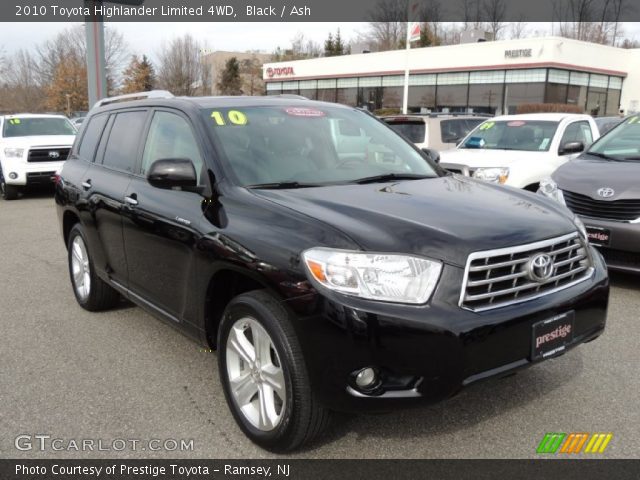 2010 Toyota Highlander Limited 4WD in Black