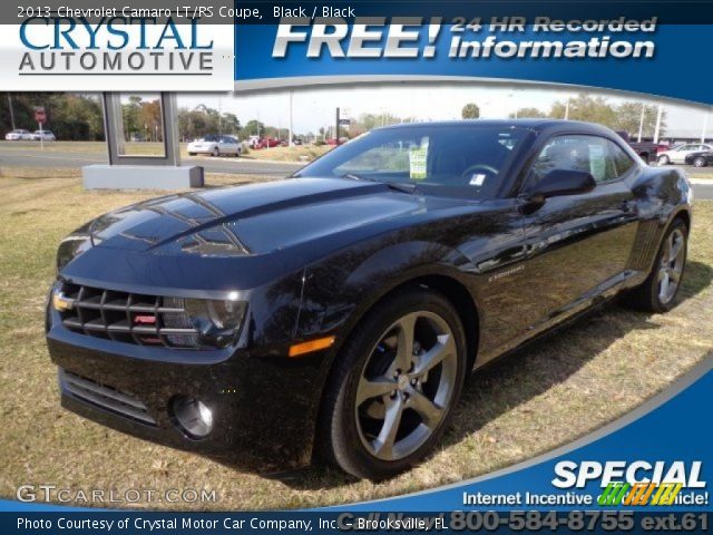 2013 Chevrolet Camaro LT/RS Coupe in Black