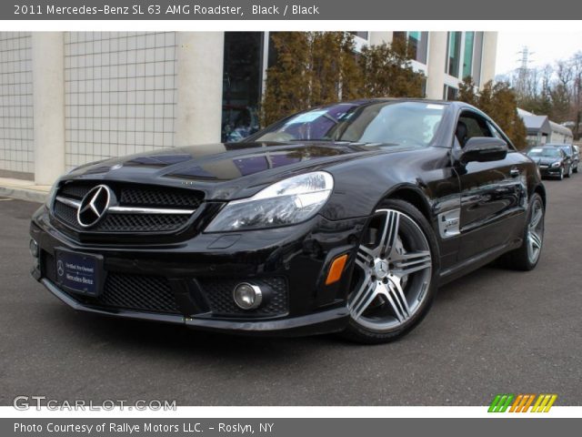 2011 Mercedes-Benz SL 63 AMG Roadster in Black
