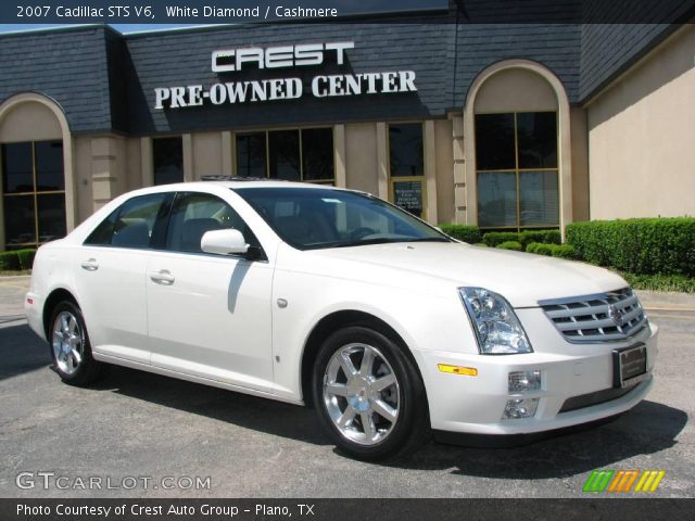 2007 Cadillac STS V6 in White Diamond