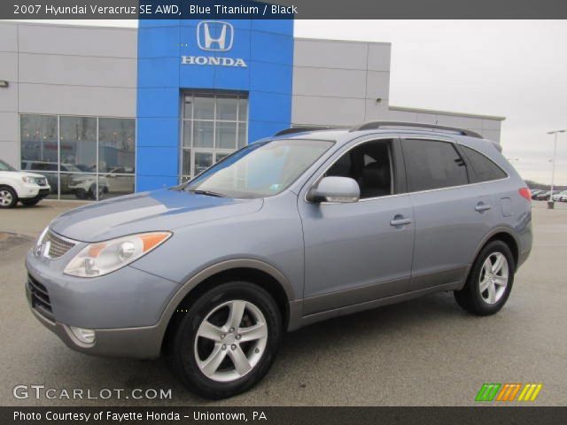 2007 Hyundai Veracruz SE AWD in Blue Titanium