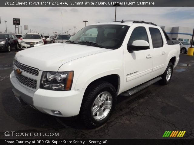 2012 Chevrolet Avalanche Z71 4x4 in Summit White