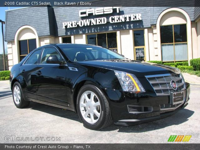 2008 Cadillac CTS Sedan in Black Raven