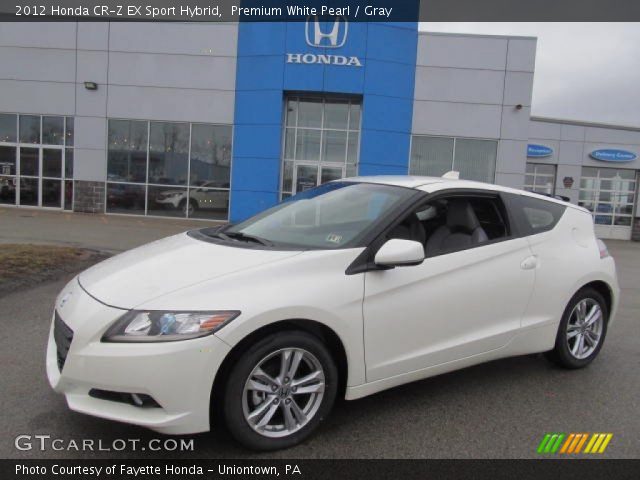 2012 Honda CR-Z EX Sport Hybrid in Premium White Pearl