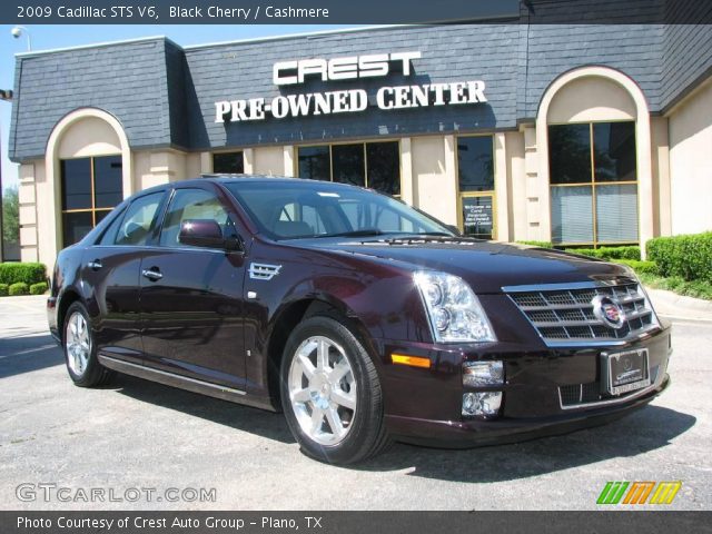 2009 Cadillac STS V6 in Black Cherry