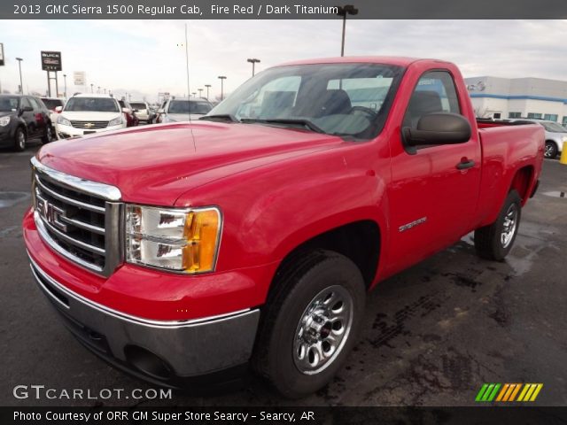 2013 GMC Sierra 1500 Regular Cab in Fire Red