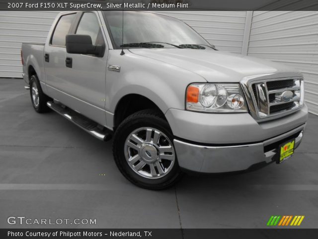 2007 Ford F150 XLT SuperCrew in Silver Metallic