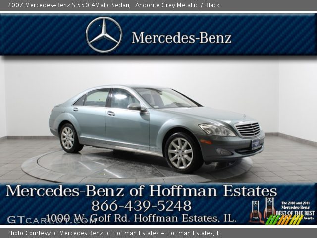 2007 Mercedes-Benz S 550 4Matic Sedan in Andorite Grey Metallic