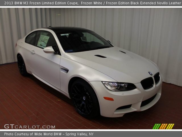 2013 BMW M3 Frozen Limited Edition Coupe in Frozen White