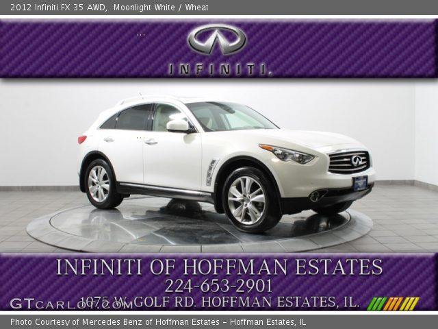 2012 Infiniti FX 35 AWD in Moonlight White