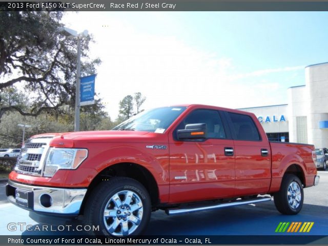 2013 Ford F150 XLT SuperCrew in Race Red