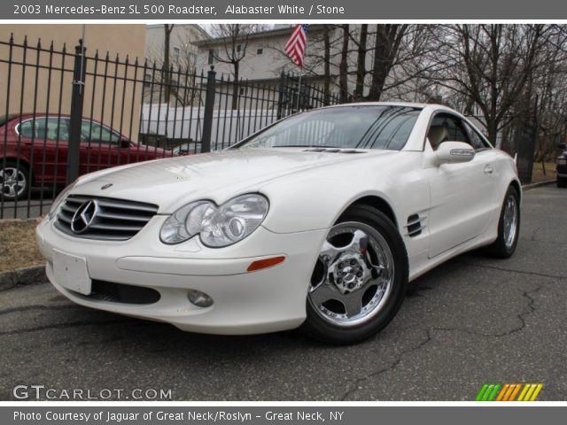 2003 Mercedes-Benz SL 500 Roadster in Alabaster White