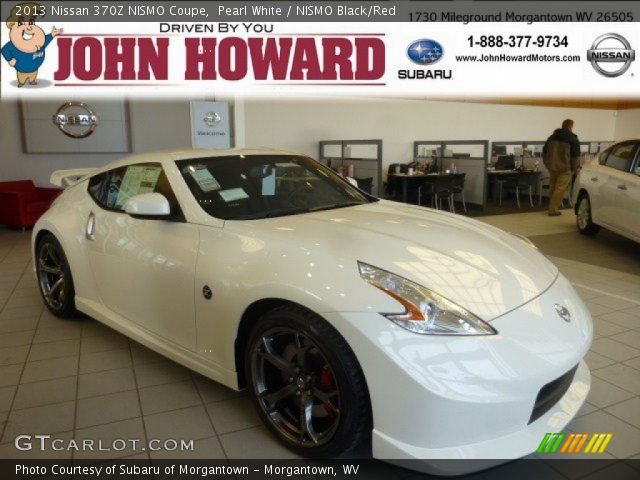 2013 Nissan 370Z NISMO Coupe in Pearl White