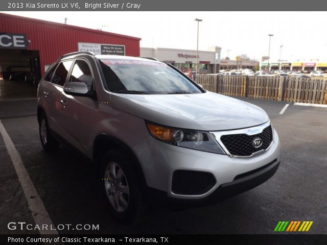 2013 Kia Sorento LX V6 in Bright Silver
