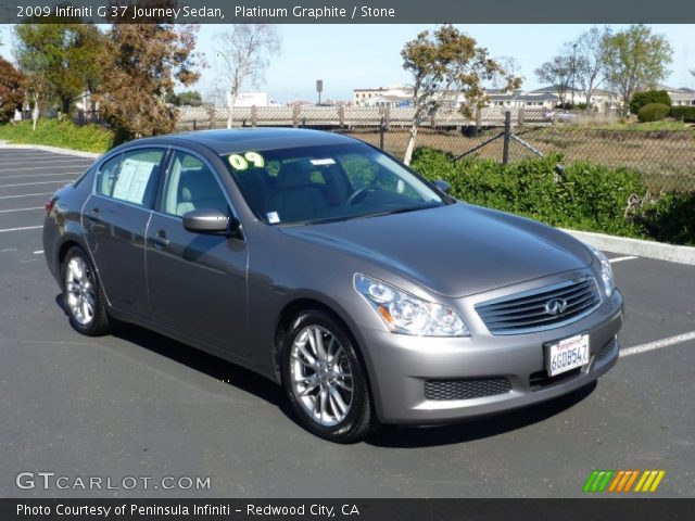 2009 Infiniti G 37 Journey Sedan in Platinum Graphite