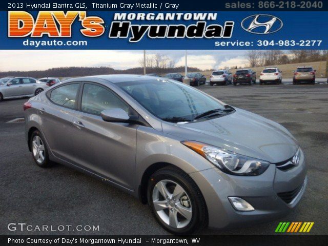 2013 Hyundai Elantra GLS in Titanium Gray Metallic