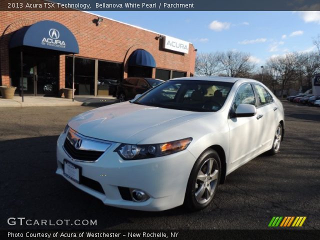 2013 Acura TSX Technology in Bellanova White Pearl
