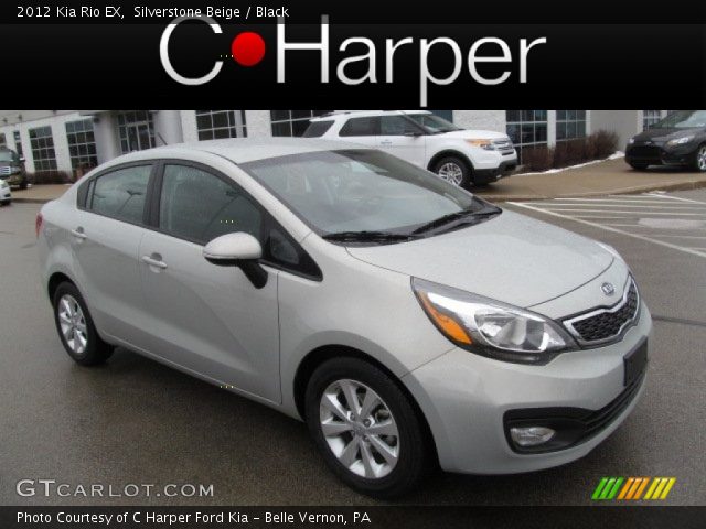 2012 Kia Rio EX in Silverstone Beige