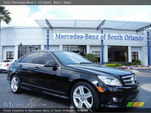 2010 Mercedes-Benz C 300 Sport in Black