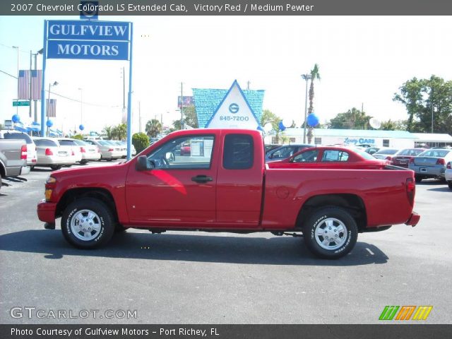 2007 Chevrolet Colorado LS Extended Cab in Victory Red